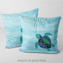 Batik Turtle Pillow Cover