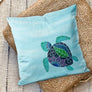 Batik Turtle Pillow Cover