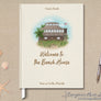 House Illustration Guest Book & Art Print