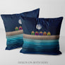 Colorful Cabanas Pillow Cover