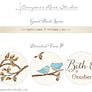 Bluebird Fall & Winter Guest Book