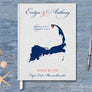 Wedding Map Guest Book