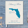 Wedding Map Guest Book
