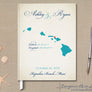 Wedding Map Guest Book