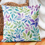 Luminous Leaves Pillow Cover