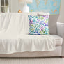 Luminous Leaves Pillow Cover