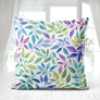 Luminous Leaves Pillow Cover