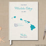 Custom Map Guest Book