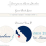 Wedding Map Guest Book