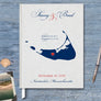 Wedding Map Guest Book