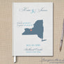 Wedding Map Guest Book