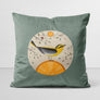 Oriole's Orange Pillow Cover