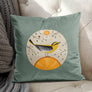 Oriole's Orange Pillow Cover
