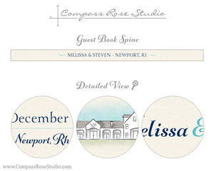 Venue Illustration Guest Book & Art Print
