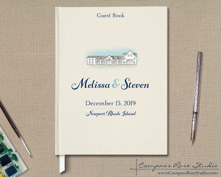 Venue Illustration Guest Book & Art Print