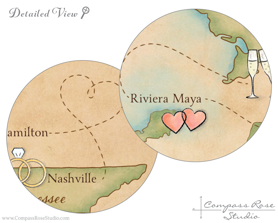 Tennessee, Mexico & Ontario