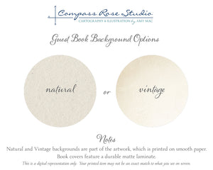 Venue Illustration Guest Book & Art Print