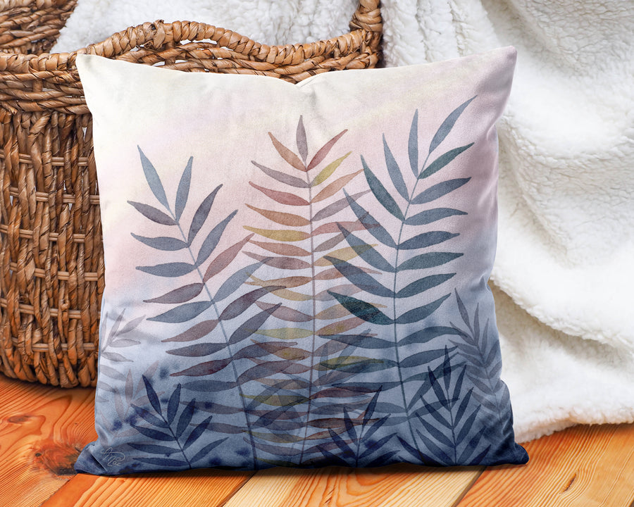 Indigo Sunset Pillow Cover