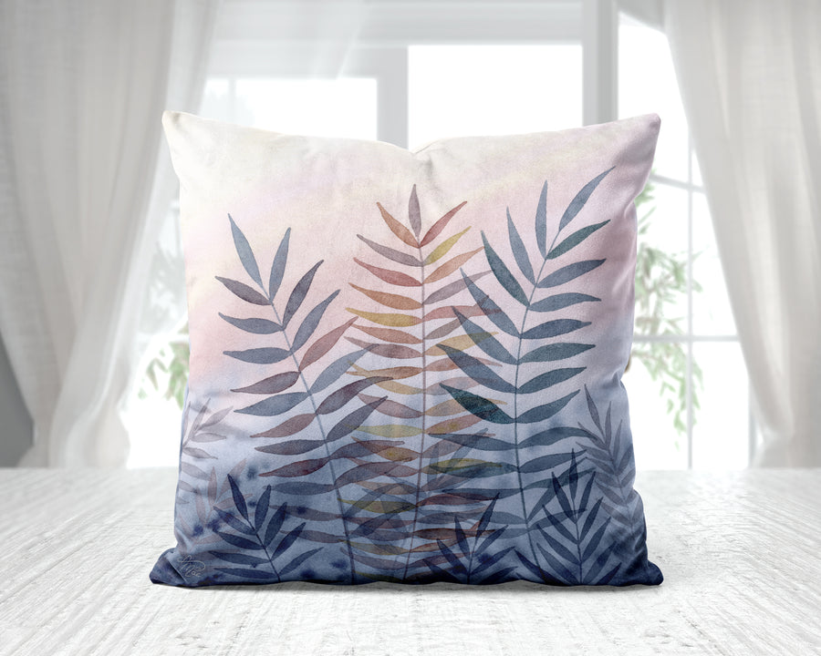 Indigo Sunset Pillow Cover