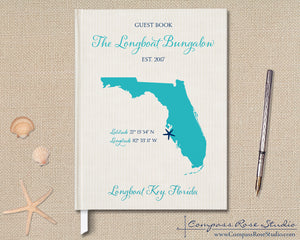 Custom Map Guest Book
