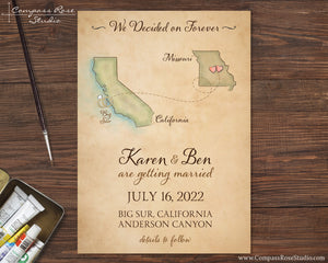 California & Missouri