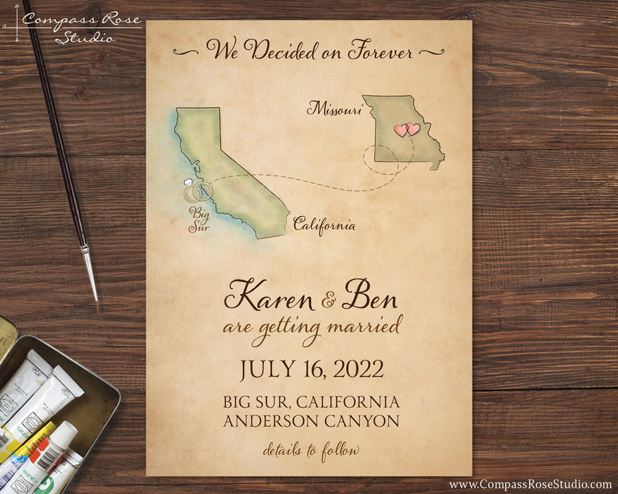 California & Missouri