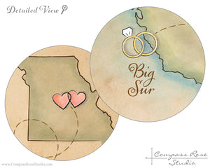 California & Missouri