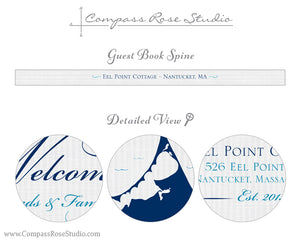 Custom Map Guest Book