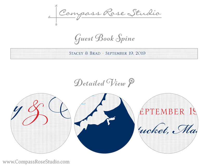 Wedding Map Guest Book