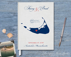 Wedding Map Guest Book