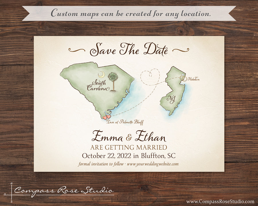 South Carolina & New Jersey