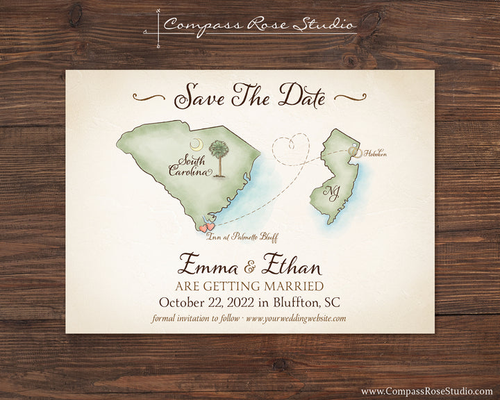 South Carolina & New Jersey