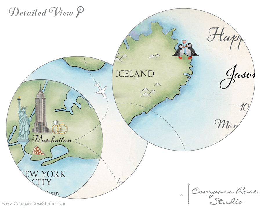 New York, Iceland & Malaysia
