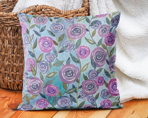 Rose Eden Pillow Cover