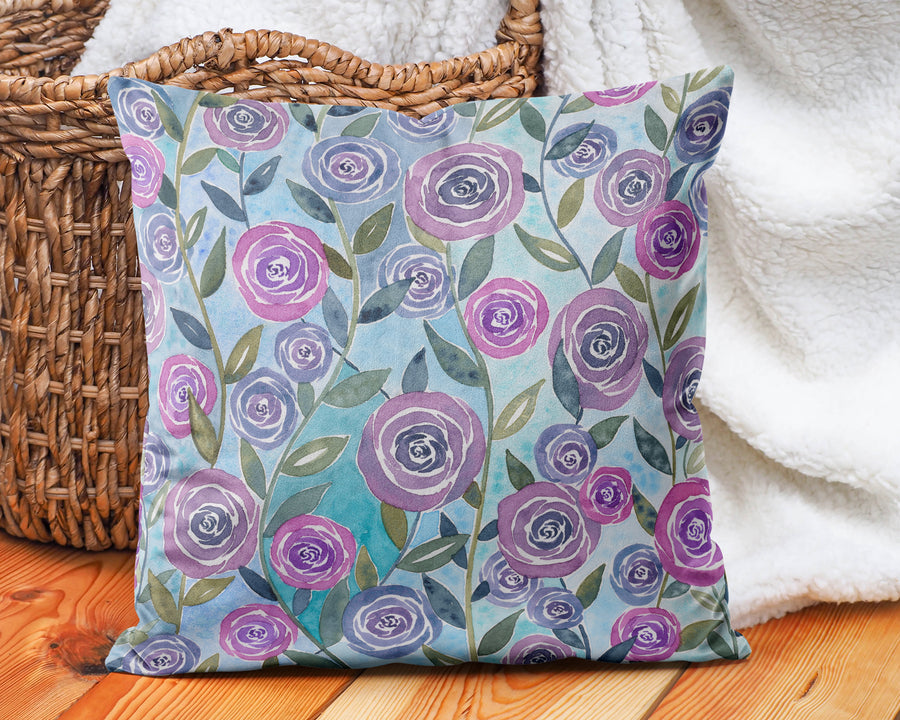 Rose Eden Pillow Cover
