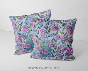 Rose Eden Pillow Cover
