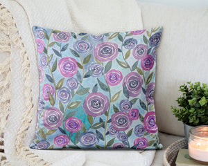 Rose Eden Pillow Cover