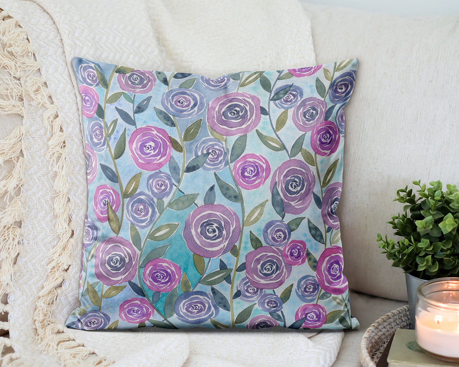 Rose Eden Pillow Cover