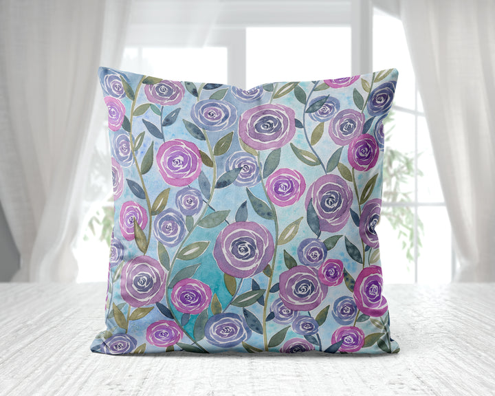 Rose Eden Pillow Cover