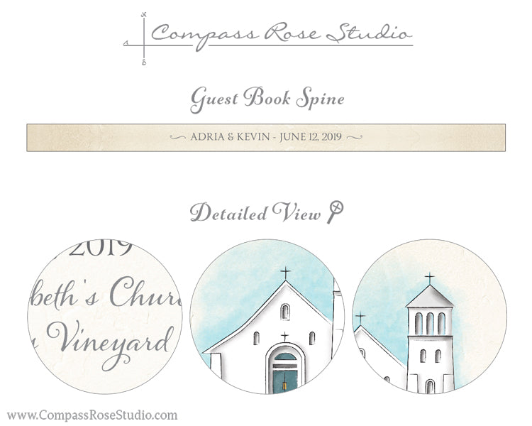Venue Illustration Guest Book & Art Print