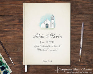 Venue Illustration Guest Book & Art Print