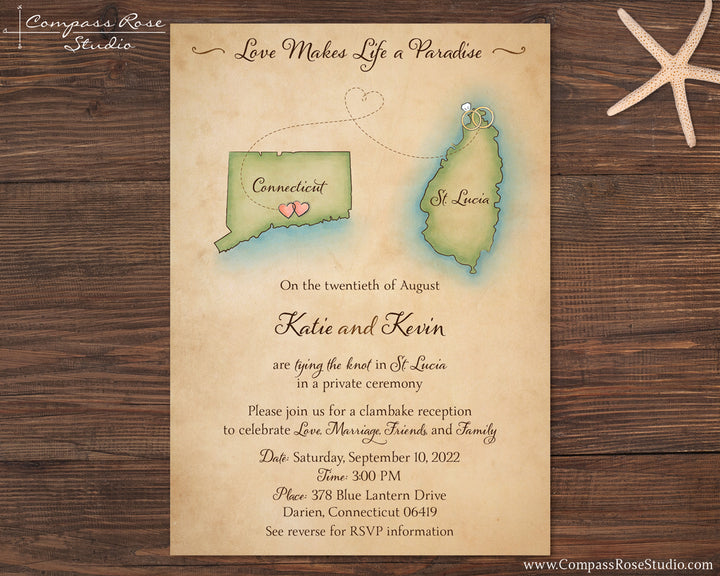 Connecticut & St. Lucia