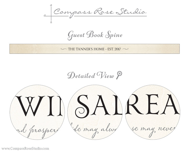 Bread Salt Wine Guest Book